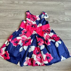 Janie & Jack floral dress baby girl 6-12M